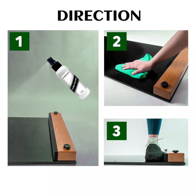 কাস্টমাইজড হকি স্লাইড বোর্ড পোলিশ প্রিমিয়াম সিলিকন স্প্রে হকি টাইলস জন্য নিরাপদ 2